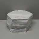 Acoustic Panels 18 Pack Soundproof Wall Panels, 14" X 12" X 0.4" Sound Proof Panles, High-Density Wall Decoration Sound Absorbing Panel, Hexagon Wall Panel for Home Office with Self-Adhesive (White)