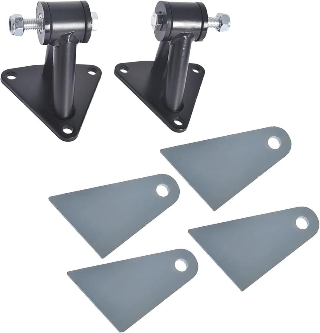 Pack of 2 Engine Swap Weld-in Motor Mounts Replacement for Small & Big Block SBC BBC V8 Engine 91018040