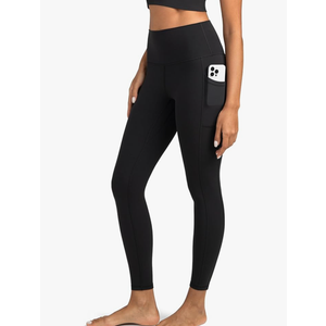 Women's High Waisted Yoga Pants 7/8 Length Leggings with Pockets S