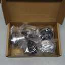 AEZ73453509 Gas Stove Knobs Replacements, 5 Pack Oven Knobs Compatible with LG LDG3016ST LRG3060ST LDG3011ST LRG3091ST Gas Range Knobs etc, Replaces AEZ72909008 AEZ73453503