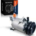CV6Z19703E Air conditioner A/C Compressor for Ford Escape L4 2.0L Turbocharged 2013-2016, for Lincoln MKC L4 2.0L 2015-2016, MKC L4 2.3L 2015-2016 Replacement # 140936 198360 2020842 CO29123C