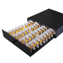 Bartesian Pod Drawer - Compatible with Bartesian & BLACK+DECKER Cocktail Machines (Metal Black/36 Pods)