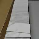 Yipscazo Peel and Stick backsplash 3 x 6 Inches 3D PVC Composite Wall Tile Stick on Backsplash Tile for Kitchen Bathroom, Laundry Room, Fireplace (Glossy White, 160 Pieces)