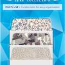 Avery Multi-Use Ultra Tabs, 2" x 1.5", Holographic Iridescent Designs, 18 Repositionable Page Tabs (74145)