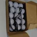 15 white golf balls