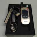 2-in-1 Dog Bark & Shock Collar  4500FT Dog Training Collar with Remote, 3 Training Modes & LED Light, IPX8 Waterproof E Collars with Anti-Barking for Small Medium Large Dog (Titanium)