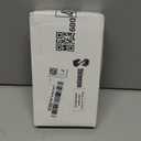 Shimeyao 2 Pieces 6 Inch Long Shackle Combination Lock 4 Digit Outdoor Waterproof Padlock with Resettable Code for School Gym Locker, Sports Locker, Fence, Gate, Toolbox, Case Storage, Black