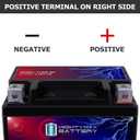Mighty Max Battery YTX4L-BS SLA Battery for ATV Quad Dirt/Pit Bike 50/70/110/125 CC Brand Product