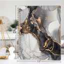 2026 Planner - Planner 2026, 2026 Planner Weekly and Monthly, January 2026 - December 2026, 10" x 8", Calendar Planner with Twin-Wire Binding - Black Golden