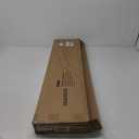 HUANUO Large Dual Monitor Stand with Drawer, Wood Monitor Stand Riser for 2 Monitors with Storage & Cable Management, Desktop Organizer up to 55" fit Monitor, Computer, TV, Printer