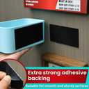 2 x 12 Sets Heavy Duty Nylon Hook Loop Strips Waterproof. Strong Adhesion Yet Residue Free Fabric Fastener, for Indoor and Outdoor Use, 2 x 4 Inch