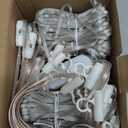 echosari Smart 600 LED Curtain Lights 20Ft x 10Ft Compatible with Alexa App Control DIY Fairy Lights, Dynamic for Backyard Home Wedding Party Decor - RGB Color Changing IC