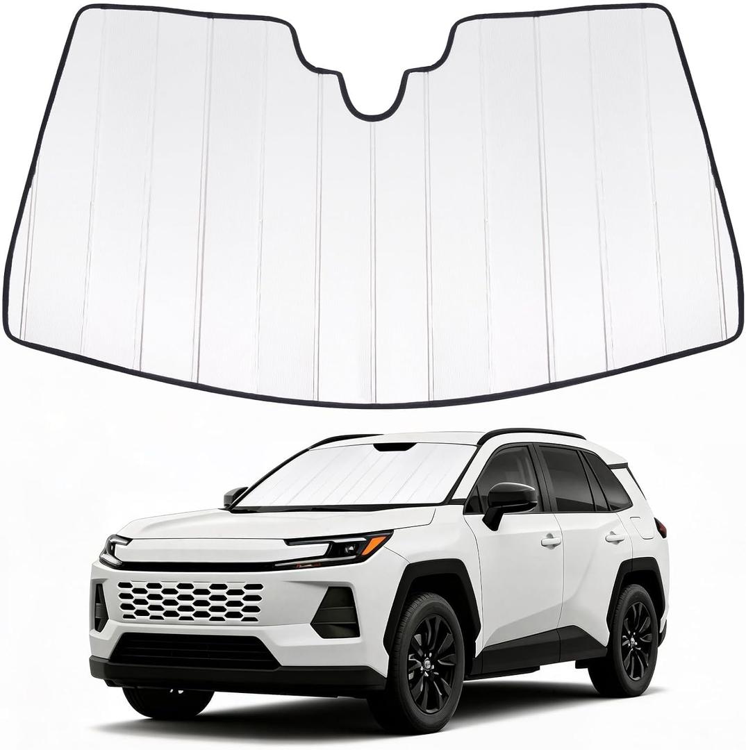 Fumgil Windshield Sun Shade Fit for Toyota Rav4 2026