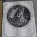 SIBRILLE Torchiere Floor Lamp - 72" Tall LED Standing Lamp with Remote/Button Control, 1800Lm, 3000-6500K, 30W Dimmable Modern Corner Floor Light for Living Room Bedroom Office Apartment, Black