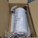 PoKat 23'' Farmhouse Table Lamps Set of 2, Brown Rustic Lamps for Living Room Bedroom Night Stands, Bedside Nightstands Living Room Table Lamps for End Side Table, Dark Wood Grain