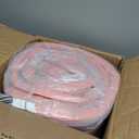 ELEMUSE Twin XL Dorm Dual Layer 3 Inch Memory Foam Mattress Topper | College Essentials for Girls Pink, 2 Inch Cooling Gel Foam with 2 Inch Plush PillowTop, Relief Comfortable Support