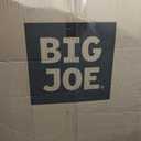Big Joe Classic Bean Bag Chair for Kids Bedroom and Reading Nook, Easy-Clean Navy, Durable Nylon Polyester Blend, 2 feet Refillable