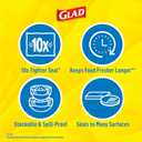 Glad Press'N Seal Food Plastic Wrap, 70 Square Foot Roll (Package May Vary)