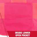 Radians SV22-1 Economy Type O Class 1 Safety Vest (Large, Pink)