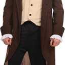 Maxim Party Supplies Adult Benjamin Franklin Deluxe Colonial Costume For Men 5 Piece Outfit (Medium)