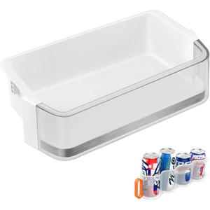 UPGRADED DA97-13805C Door Shelf Bin Compatible with Samsung Refrigerator RF28R7201SR Door Shelf RF28R7201SG RF24R7201SR RF24R7201SG RF28R7201DT RF24R7201DT Samsung Fridge Door Shelves-Right Door Bin