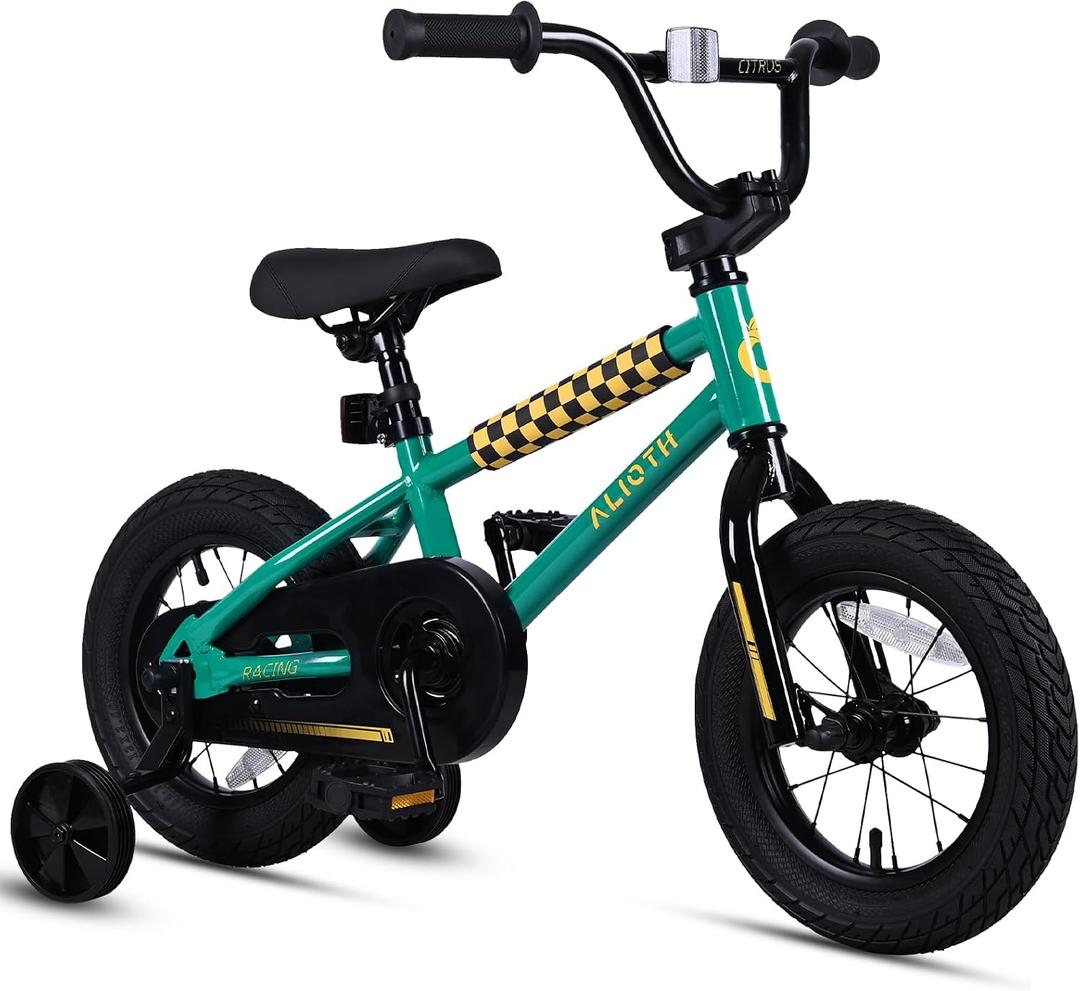 vollsch BMX Style 12 14 16 Inch Kids Bike Training Wheels 20'' Bicycle with Kickstand for 2-14 Years Old Toddlers Boys Girls Coaster Brake Multiple Colors