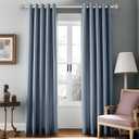 SIMEWIN Heavy Duty Curtain Rods for Windows 28 to 48 Inches, 1 Inch Silver Curtain Rods for Bedroom, Living Room, Patio, Kitchen, Adjustable Curtain Rods with Classic Finials, Silver Finishing
