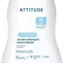 ATTITUDE Baby Laundry Detergent, EWG Verified, Plant and Mineral-Based Formula, HE Compatible, Vegan Household Products, Soothing Chamomile, 35 Loads, 35.5 Fl Oz