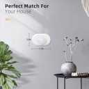 Compatible with Google Nest Thermostat 2020 Wall Plate Cover, Nest Thermostat Trim Kit, Nest Thermostat Wall Plate Cover, Nest Thermostat Accessory Easy Installation - Snow