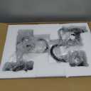 2-Pack Dusk to Dawn Outdoor Wall Sconces, Exterior Farmhouse Gooseneck Barn Light, Vintage Matte Black Outside Wall Mount Light Fixture, Anti-Rust Waterproof Outdoor Light for House Porch Garage (10.5 inch)