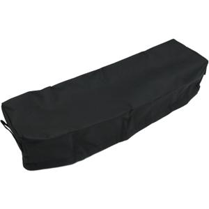 Hoypeyfiy Fire Pit Cover Rectangular Tabletop Outdoor Patio Fireplace Protection Cover, Oxford Fabric with PVC Coating, Waterproof, All Weather Resistant 19.54.54/28.598.5 inch (19.5"L4.5"W4"H)