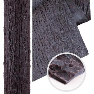 Artificial Tree Bark 118in*19.7in (16.15 sq.ft) Silicone Fake Bark for Pillars Pipes Street Light Poles Wrapping 99% High Simulation Decoration Indoor Outdoor Tree Trunk Wall and Fake Christmas Tree