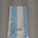 RuiYok 3 Packs Striped Tablecloths 54 x 108 Inch Light Blue and White Vertical Table Covers Disposable Waterproof Plastic Table Cloths for Birthday Party Baby Shower Decorations Outdoor Picnic