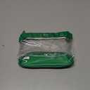 Flawless Transparent/Green Bag