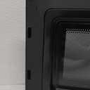 Emerson MW7302B Compact Countertop Microwave Oven with Touch Control, LED Display, 700W, 10 Power Levels, 6 Auto Menus, Glass Turntable and Child Safe Lock, 0.7 Cu., Ft. Black