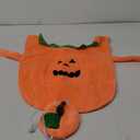 Dog Cat Halloween Pumpkin Costume Pet Cosplay Outfits Halloween Hat Cloak Sets Pet Pumpkin Costume for Small Medium Large Cats Dogs (X-Large)