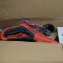 Weed Wacker - Electric Weed Cordless Eater, Foldable and Lightweight Grass Trimmer/Brush Cutter. (with 2 x 4.0Ah Batteries and Fast Charger Included)Red