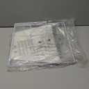 White Lamp Shade, 8''x8''Top 13''x13''Bottom 10'' Height, Square Lampshade Replacement Lamp Shade Natural Linen Hand Crafted for Table Lamps Floor Lamps Pendent Light, Assembly Required