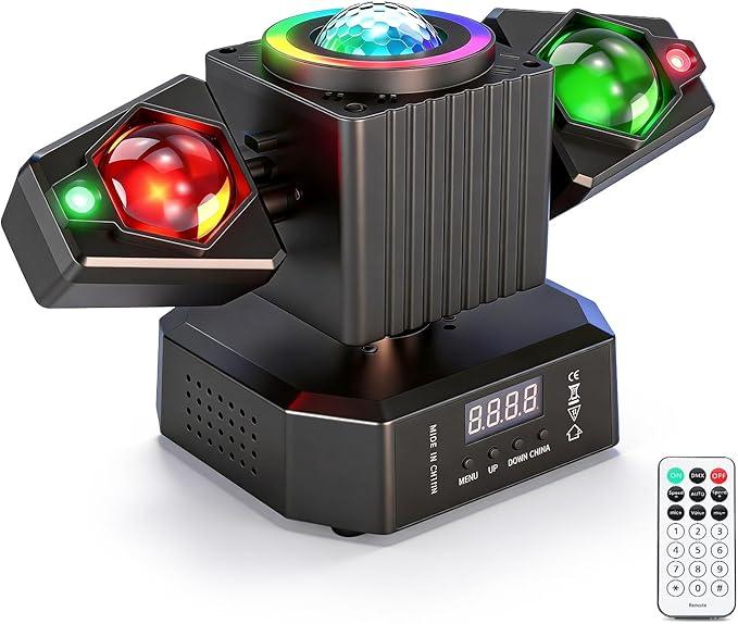 Dreamland Party Disco Light, Disco Ball Dj Light Sound Activated with Remote Control Stage Strobe for Parties KTV Christmas (Angel)