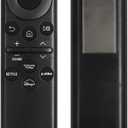 BN59-01385A Solar Voice Remote Replacement for Samsung Frame TV Remote with Bluetooth Rechargeable Solar Cell, Compatible with Samsung 2021-2024 Neo LED Smart 4K Ultra HD TV, 4 Shortcut Buttons, Black