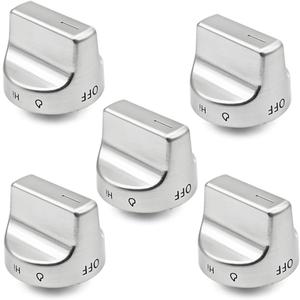 W11239985 Control Knob Fit for Whirlpool Gas Ranges, Stove Knobs Replace 4845290 AP6333411 PS12578779 EAP12578779, Pack of 5