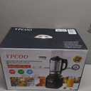 1200W Countertop Blender, Food Processor Hot Soup Maker with 9 Programs