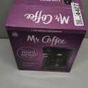 Mr. Coffee® 5-Cup Mini Brew Switch Coffee Maker, Black