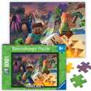 Ravensburger - Monster Minecraft - 100 Piece Jigsaw Puzzle - XXL Pieces for Easy Assembly - Exciting, Minecraft Villain Imagery - Premium Quality - Ideal Gift - Screen-Free Fun - Children Age 6+ (20 x 14 inches (50 x 36 cm) when complete.)