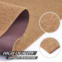 Outdoor/Indoor 2ft x 6ft Runner Rug, Hallway Custom Sizes Non-Slip Rubber Backing Area Runner Rugs Waterproof Carpet Rugs for Kitchen Entryway Balcony Garage Stair Laundry