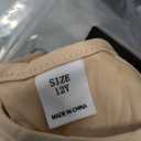 Milumia Girl's 3 Pack Short Sleeve Bodysuits V Neck Lettuce Trim Romper Jumpsuit Tops Set (Khaki Black Brown, 12 Y)