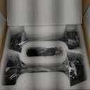 UMEXUS 2 Pack Rechargeable Small Cordless Table Lamp, LED Battery Operated Touch 3 Color Dimming Bedside Nightstand Desk Lamps Metal Portable Night Lights for Bedroom Bar Restaurant Outdoor Black