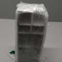 VITVITI Toothbrush Holder for Bathroom, Bathroom Organizer Countertop, Rectangle 6 Compartment Bathroom Accessories Storage for Toothpaste/ Vanity Counter/ Sink, White Resin of Marble Color