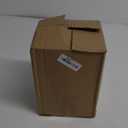 Brown Glass Vase Large Modern Handcrafted Clear Centerpiece Home Dcor