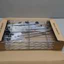 Amazon Basics 3-Shelf Adjustable Heavy Duty Steel Wire Rack Storage Shelving Organizer for Kitchen, Garage, 23.2" L x 13.4" W x 30" H, Chrome